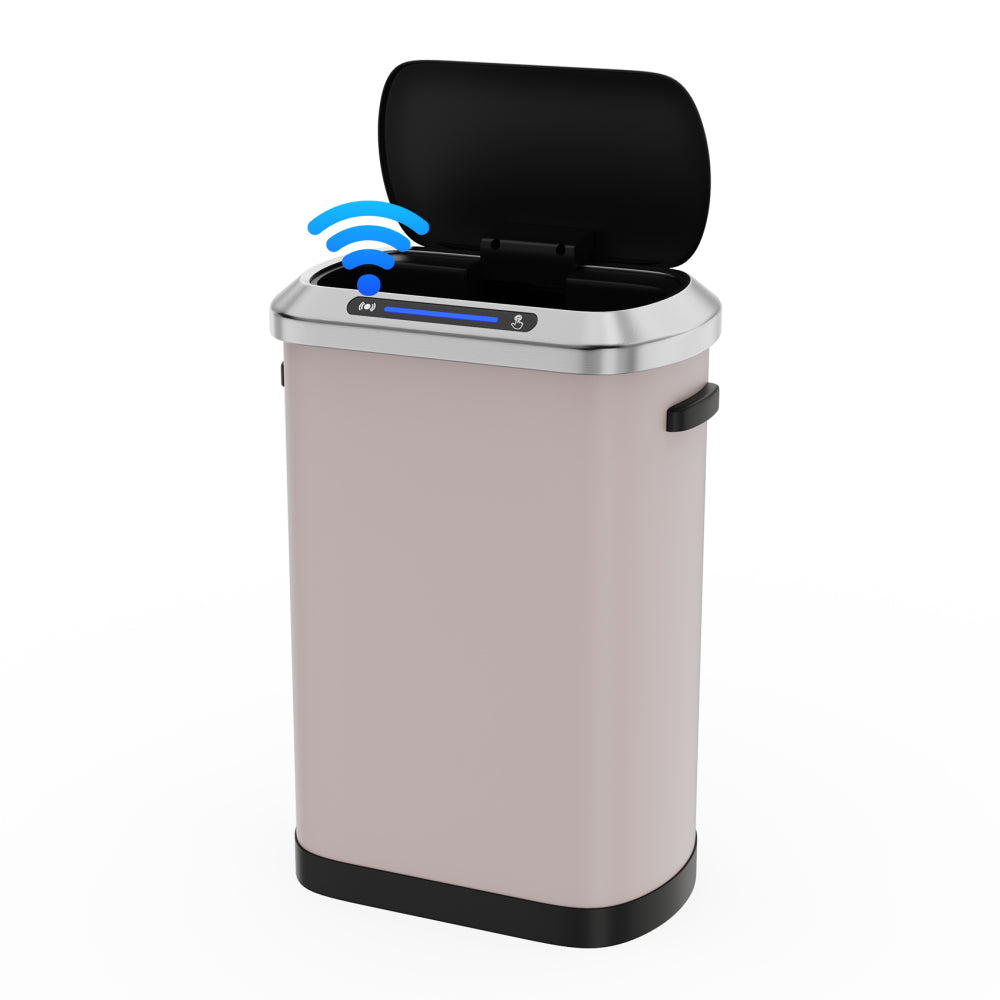 50L Smart automatic Trash Cans -  Full Intelligent Sensor  - PINK