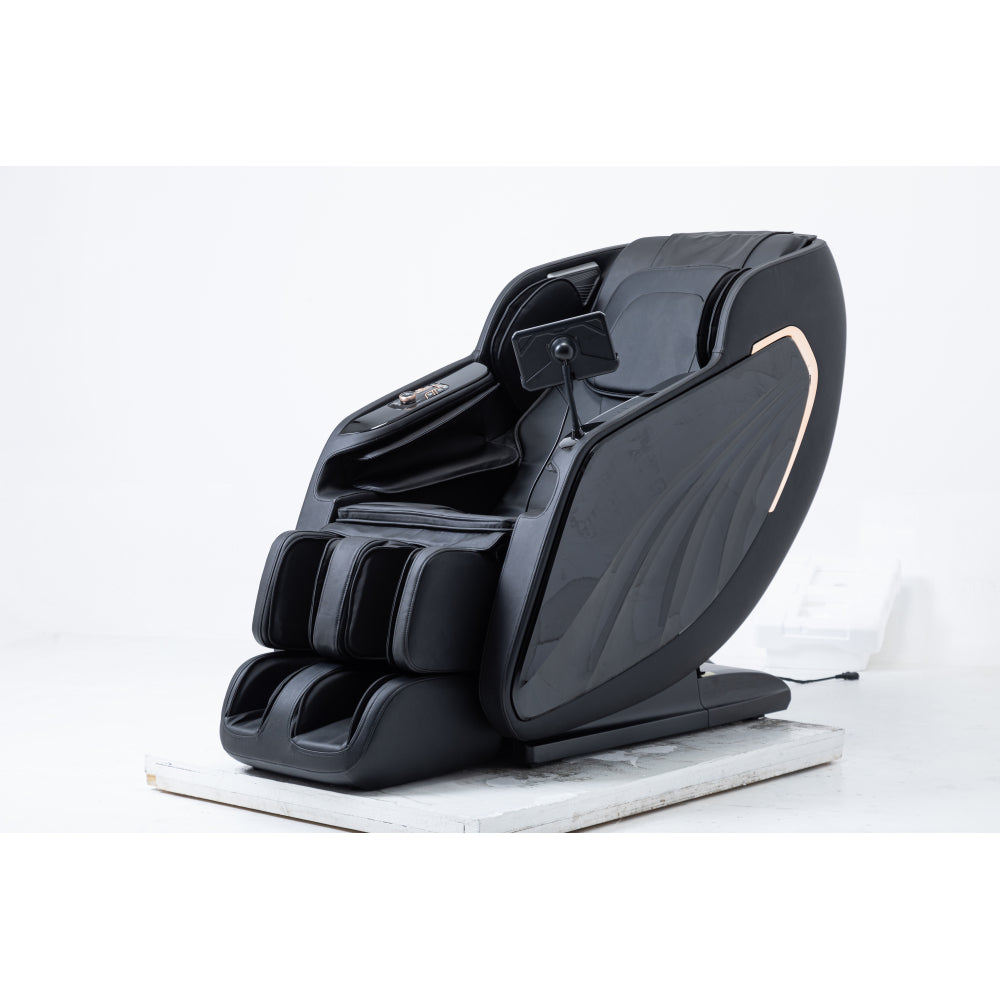 Full Body Massage Chair Zero Gravity Foot Rollers Back Heating LCD Touch Screen SL Track