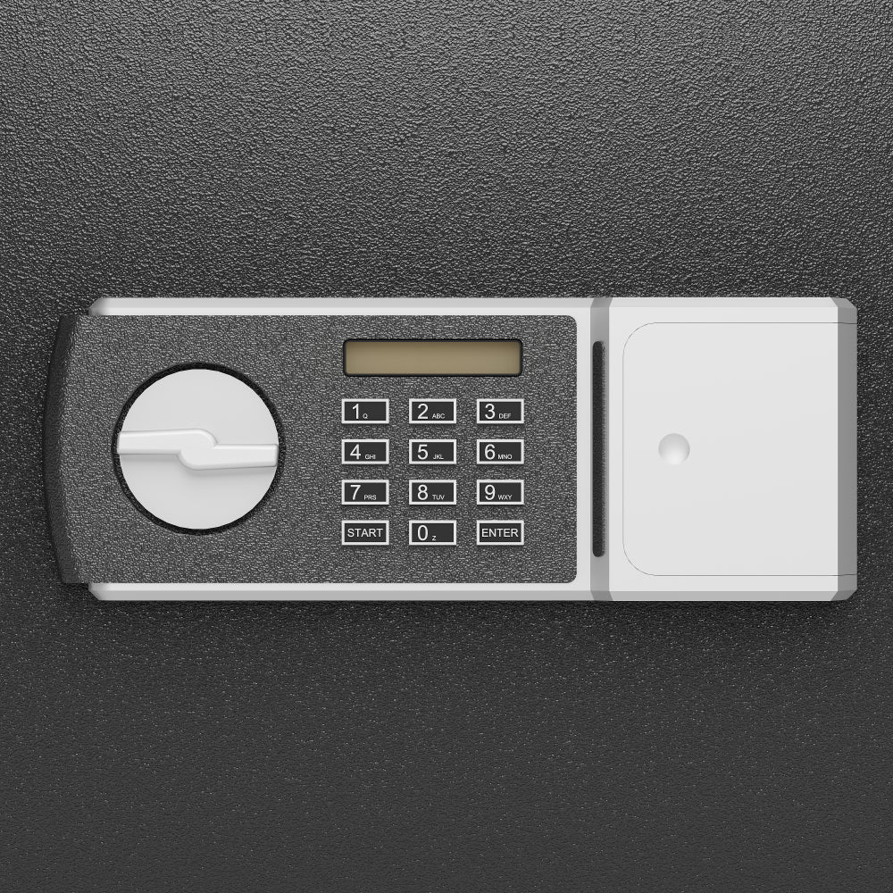 Digital Depository Safe Made of Carbon Steel Electronic Code Lock Depository Safe with Deposit Slot Depository Box for Home Hotel Restaurant and Office