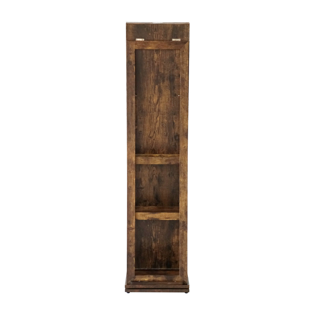 Full Length Mirror 360° Swivel Jewelry Cabinet