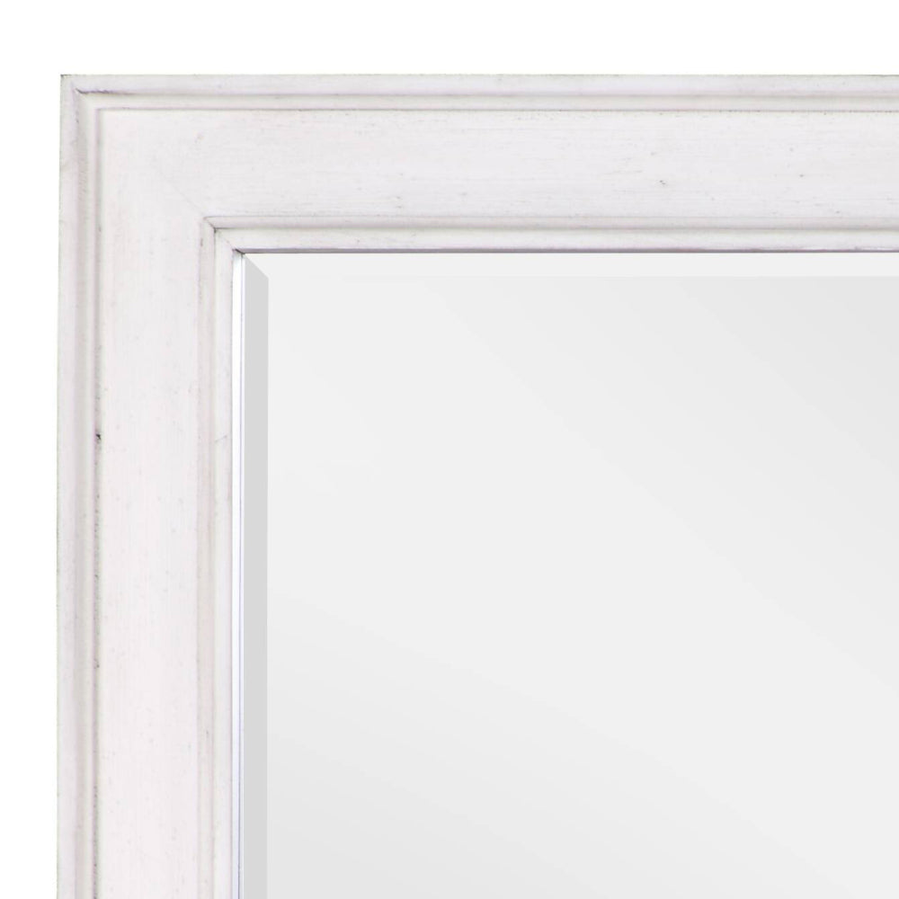 Katia Weathered White Finish Mirror