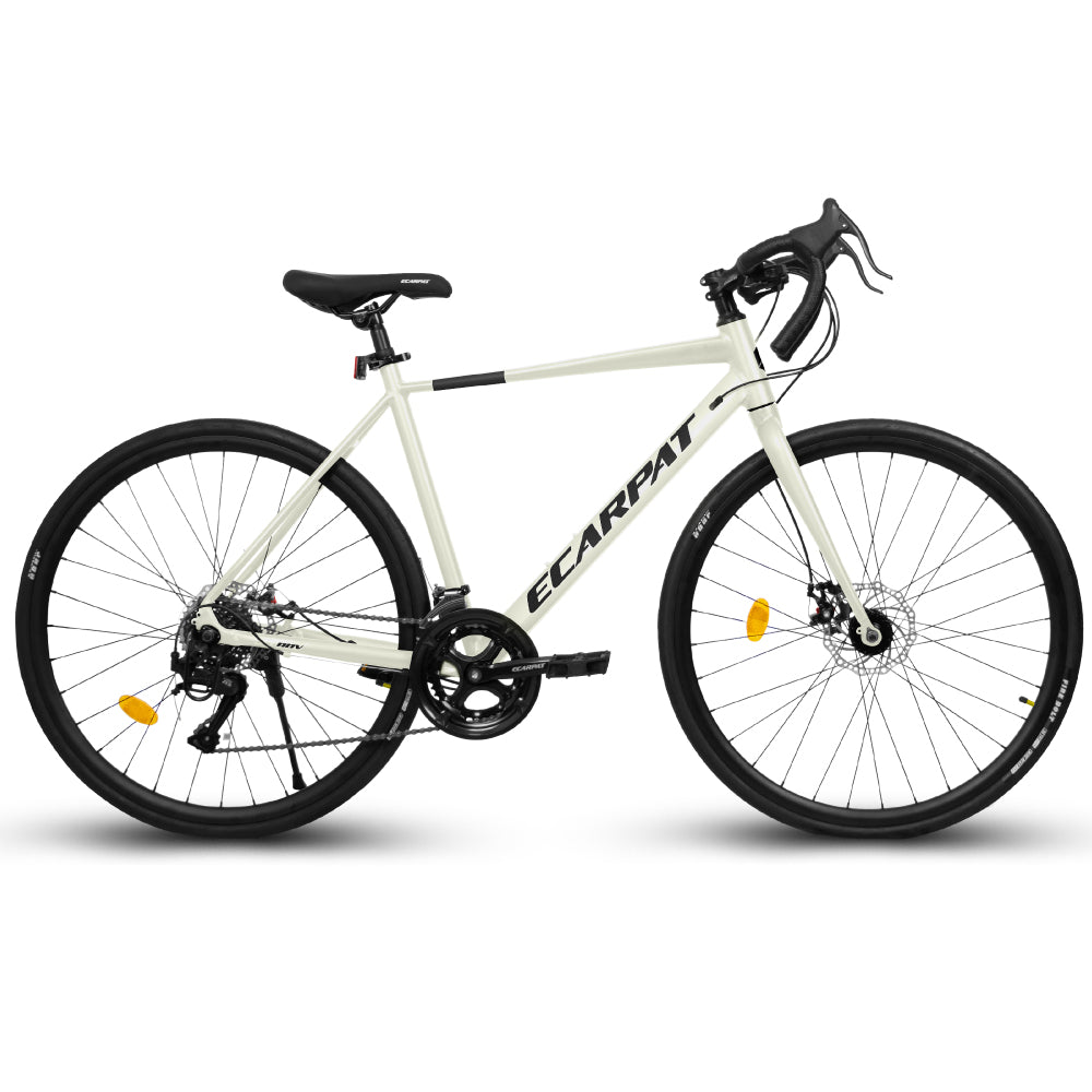 A28320R 700Cx28 Road Bike, Lightweight Aluminum Frame, Disc Brakes, 16-Speed, Fast Acceleration, Suitable for Men and Women, Ideal for High-Intensity Riding