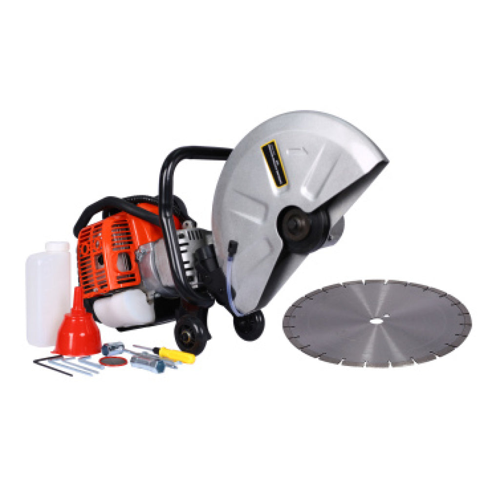 52cc 2 Stroke gas powered concrete Cut Off Saw Gasoline Grinder with blade ,EPA  APPROVED