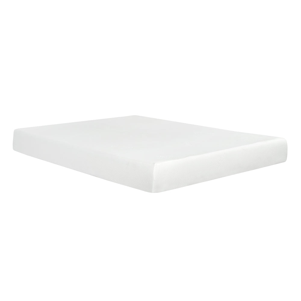 Full Size Gel Memory Foam Mattress, 8 in. Soft Mattress in a Box, White