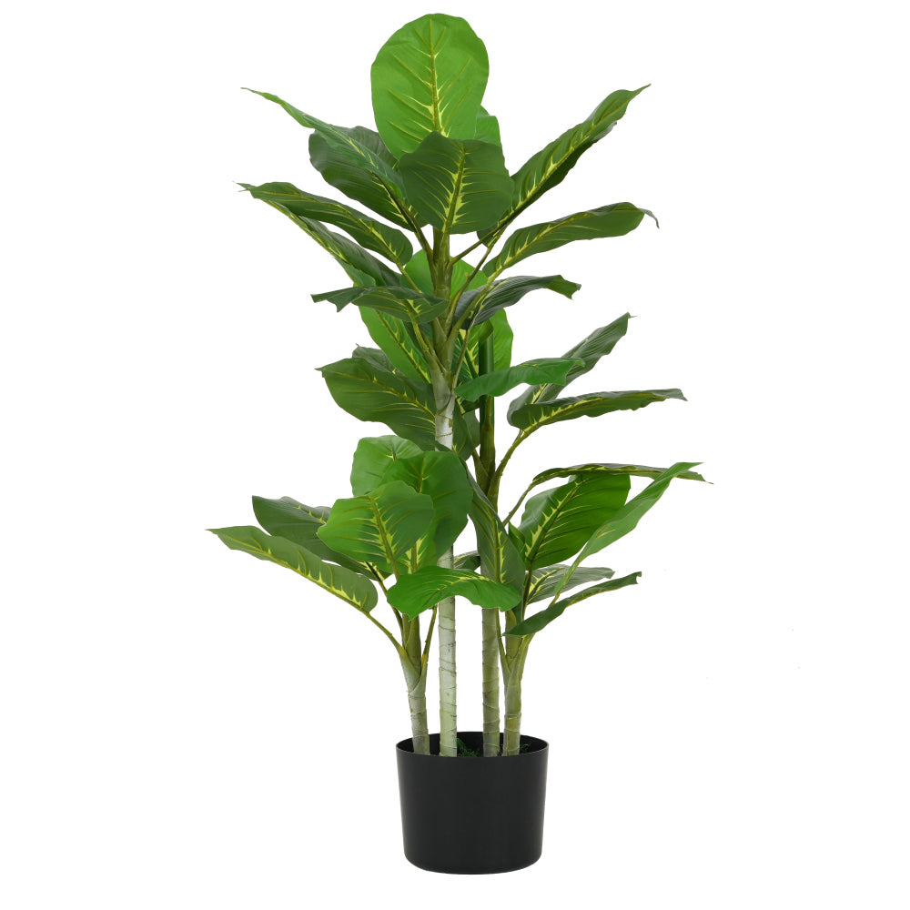 42" Artificial Dieffenbachia Plant With Pot