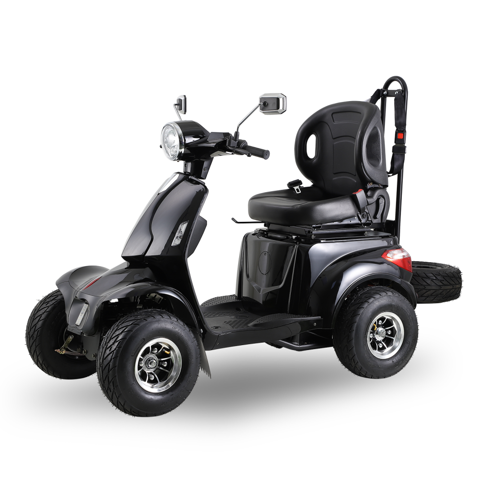 Mobility Scooters for Seniors and Adults,Powered Mobility Scooters with Multiple Storage Space,Recreational Electric Mobility Scooter, full LED Lighting