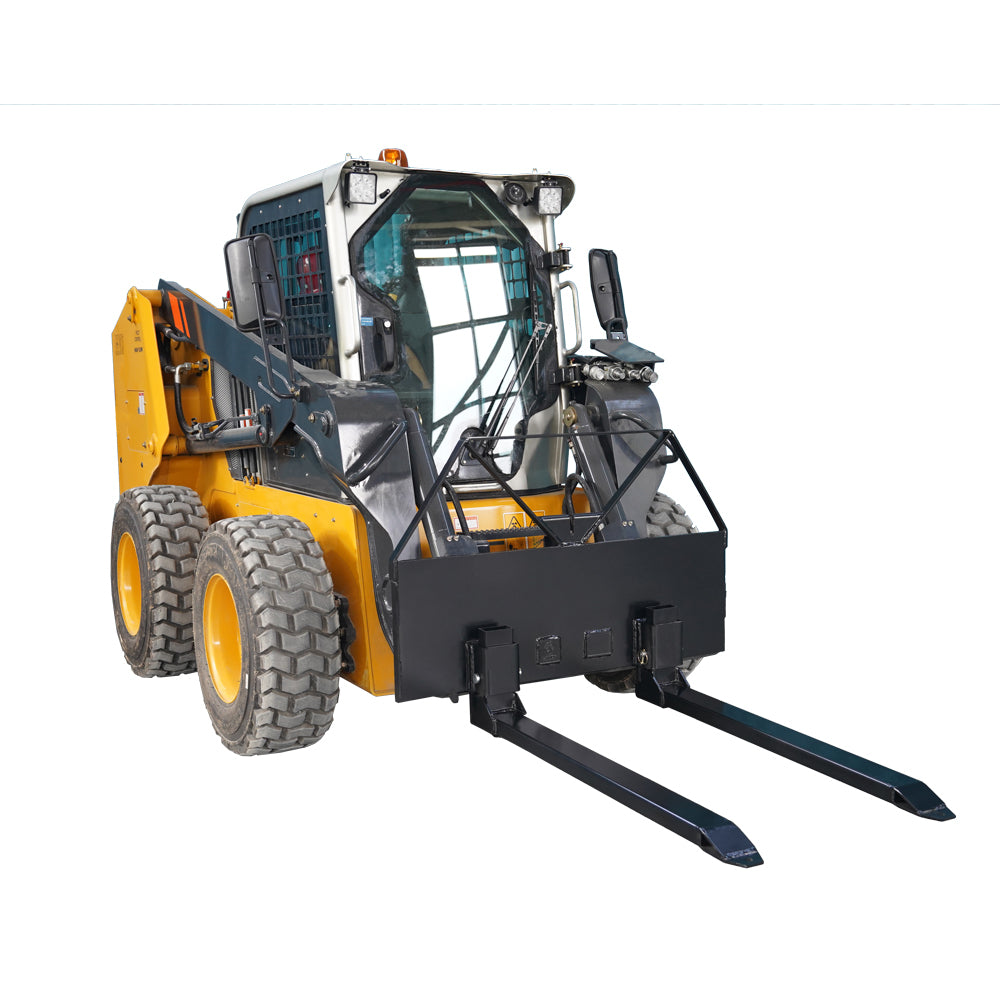 48" Economy Pallet Fork Skid Steer Quick Tach