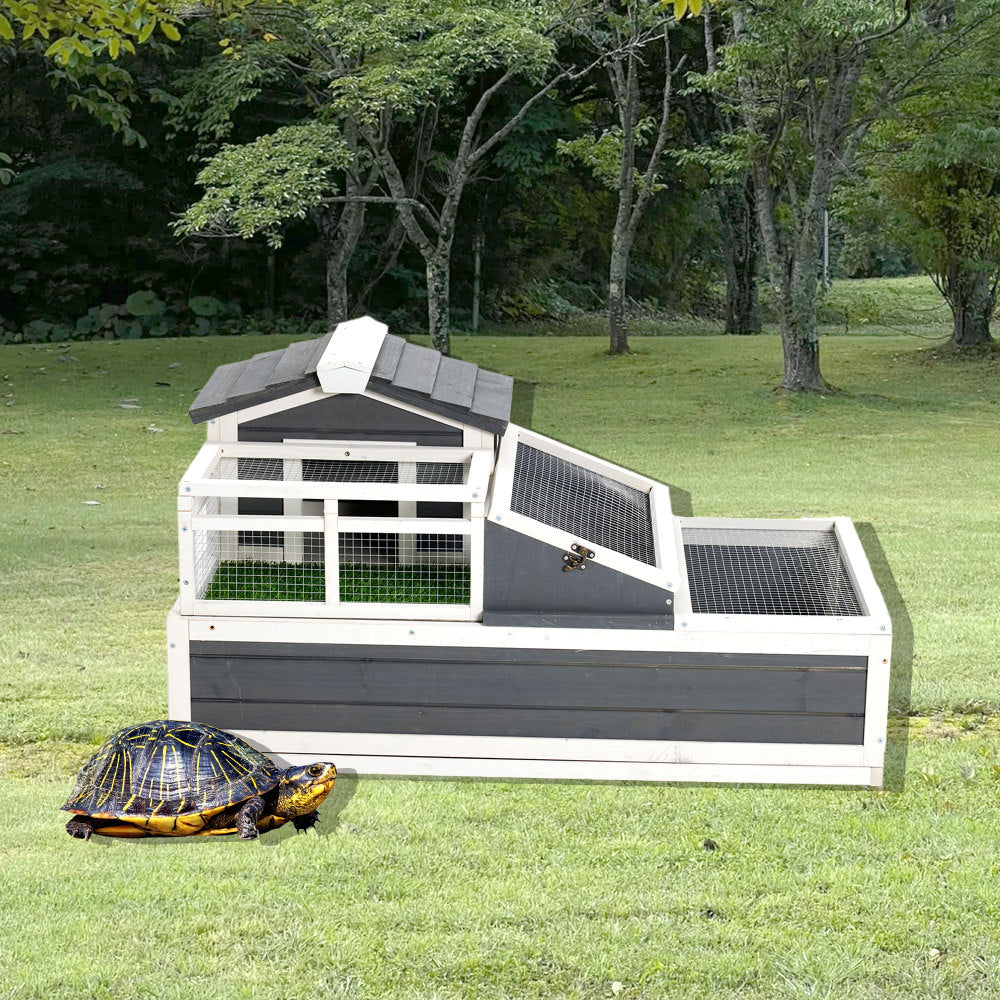 2 Tier Foldable Cold Frame Greenhouse, Portable Wooden Greenhouse Garden Cold Frame Raised Planter Box with Shelves