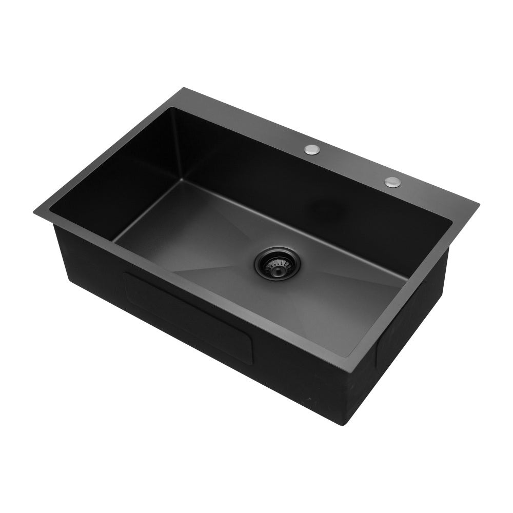 33x22x10"Drop-in Single Bowl Stainless Steel Kitchen Sink