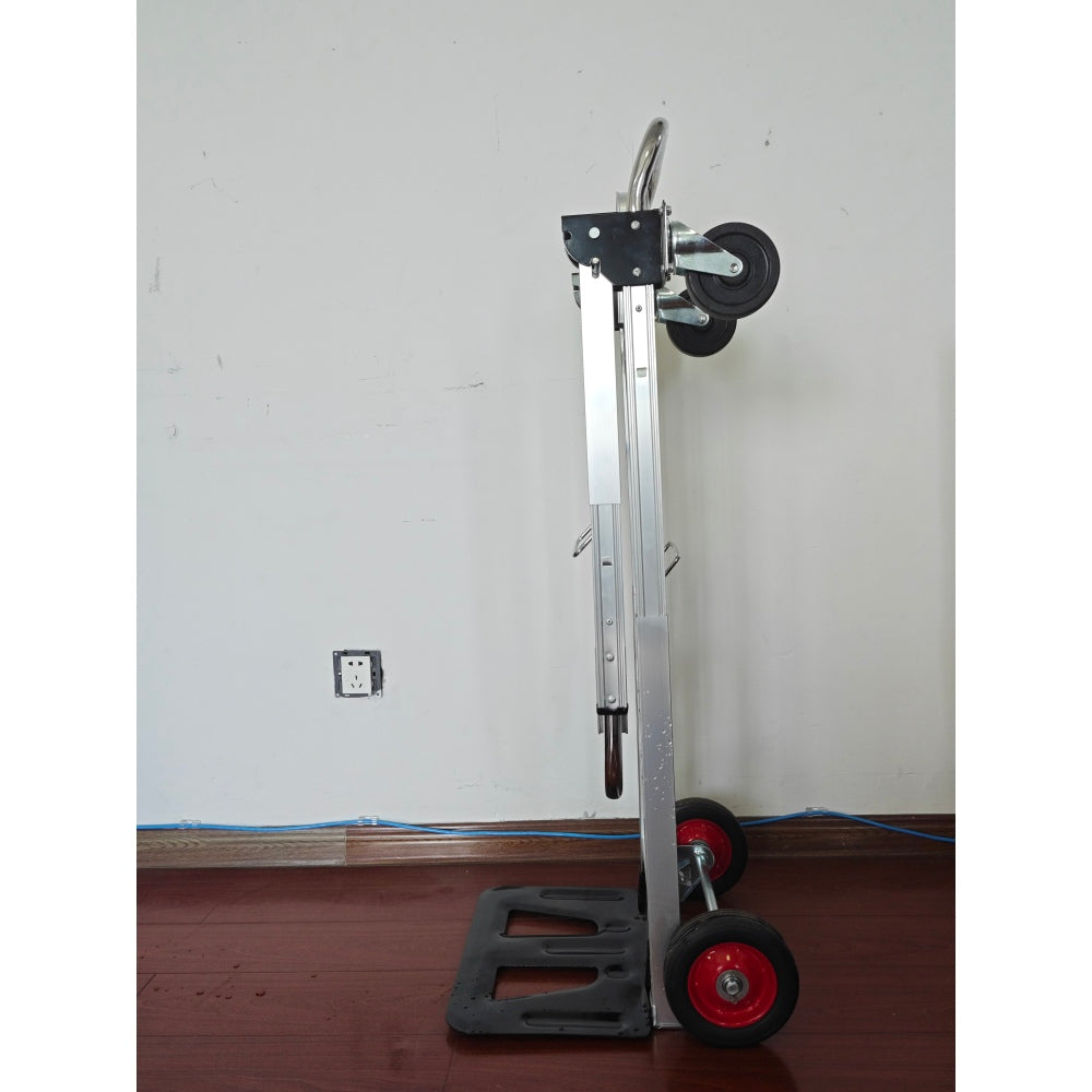 3 in 1 Convertible Hand Truck and Dolly with 5.9in Flat Free Rubber Wheels