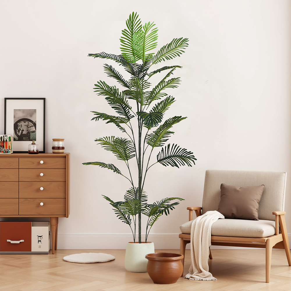 86" Artificial Palm Tree With Pot