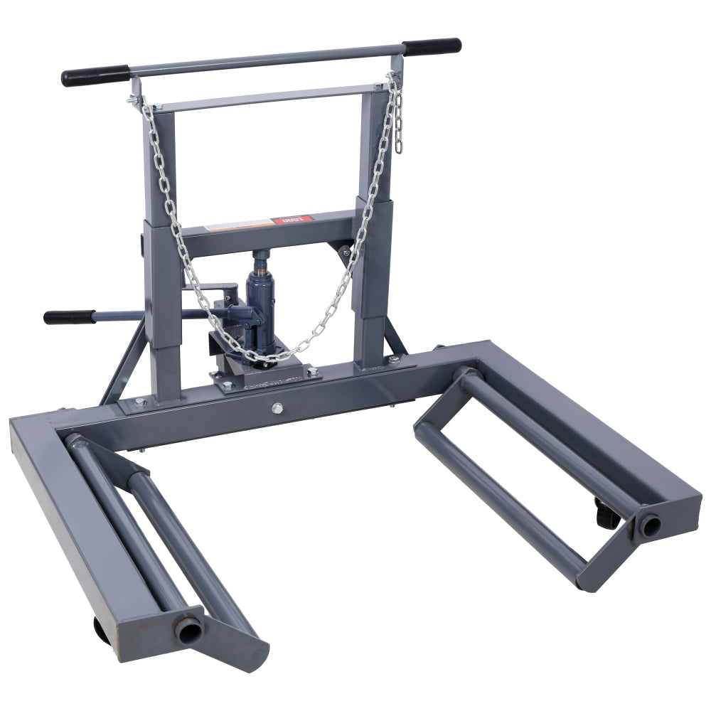 1,500 Lb. Capacity, Adjustable Height Dual Wheel Dolly for Large Trucks