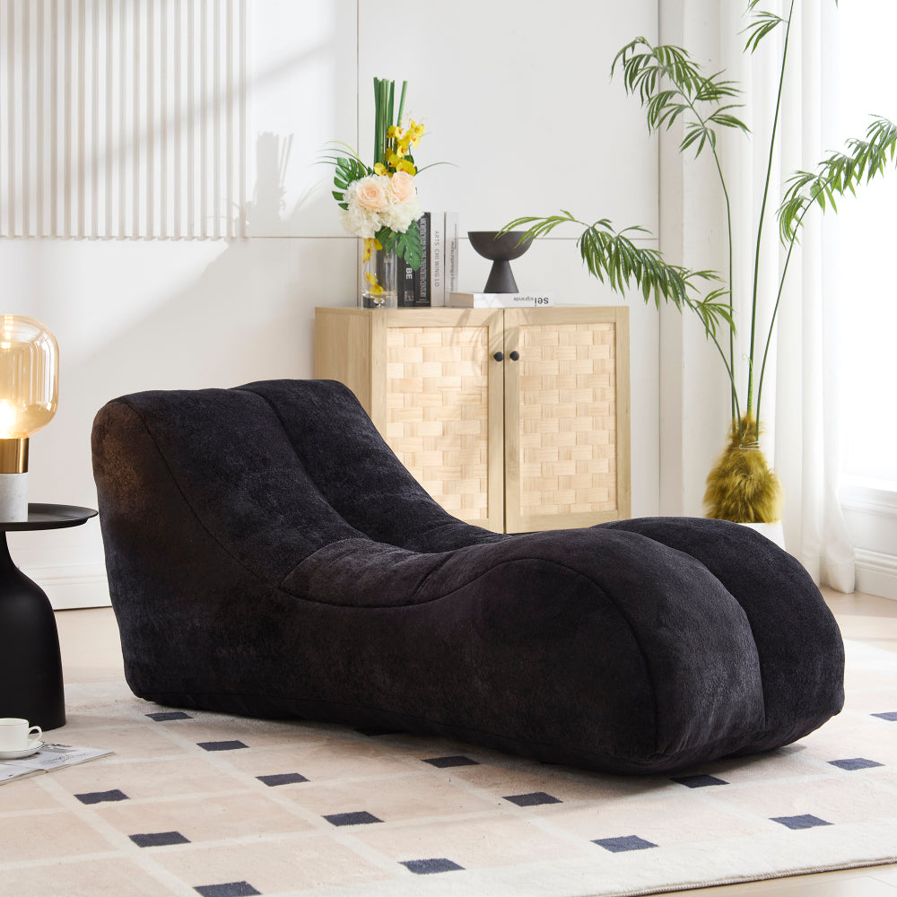 Creative bean bag sofa chair for adults  filled  with high-quality sponge that is plump and elastic fitting the curves of the human body and providing gentle support to the body in all as