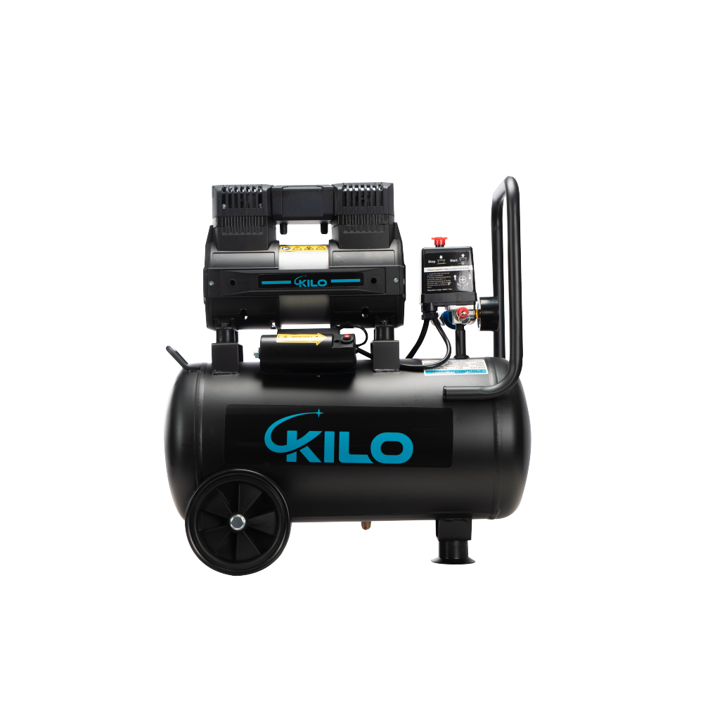 6.3 Gallon Oil Free Air Compressor, 1.0HP, Max.100 PSI Pressure, 60dB Ultra Quiet Compressor for Auto Repair, Tire Inflation, Spray Painting, Woodwork Nailing