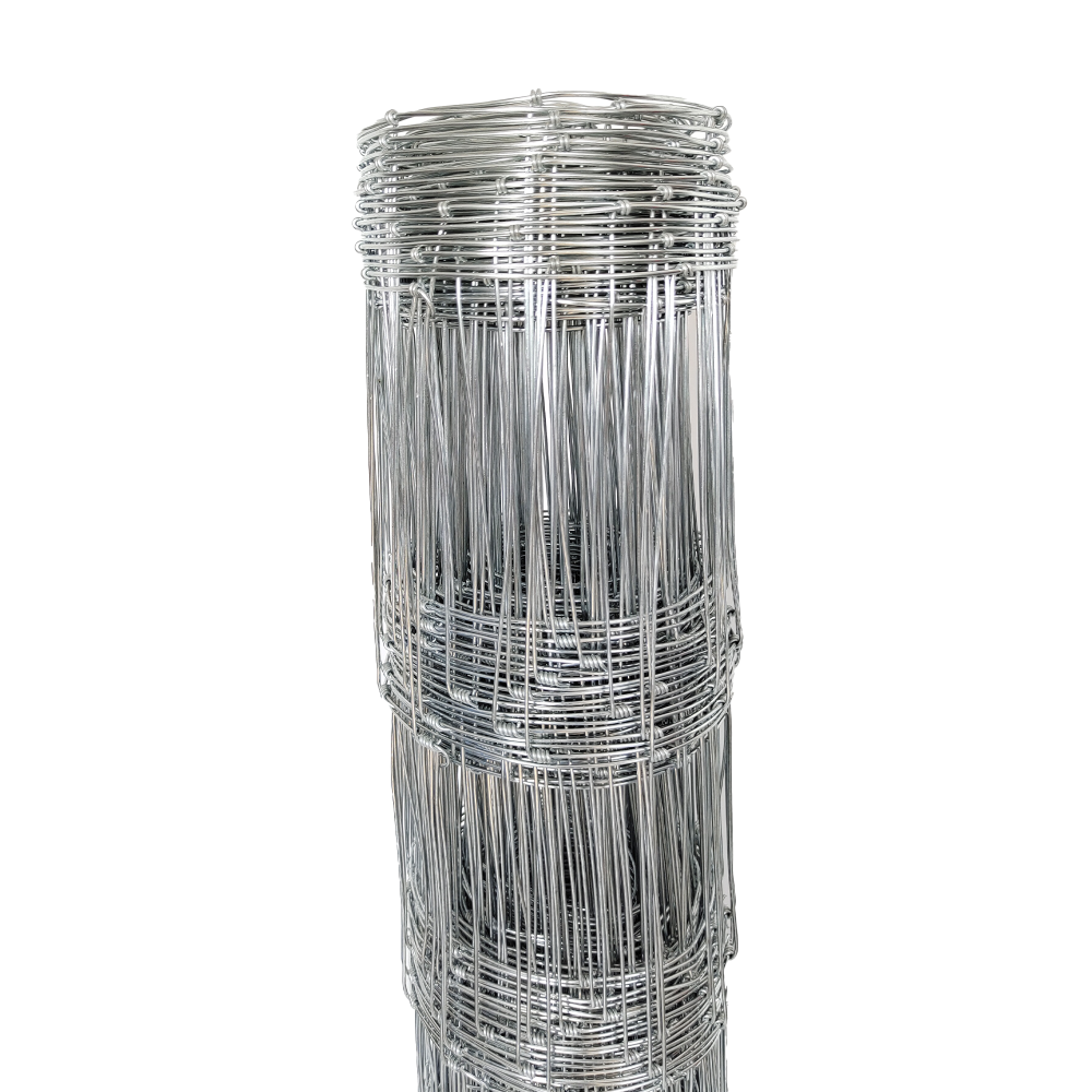 Farm Fence 5ft x 164ft 14Gauge Heavy Zinc Coating Cattle Fence,Galvanized Field Wire Fencing Deer Fence,Goat Fence,Hog Wire Fencing for Yard Livestock & Animals Protection
