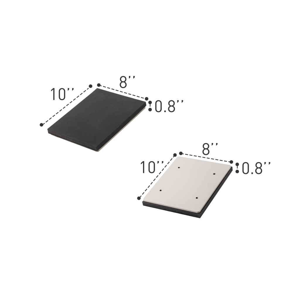 5 sets Interchangeable lower platen(13.78" x 15.75",11" x 15",8" x 10",6" x 20"and6" x 6").