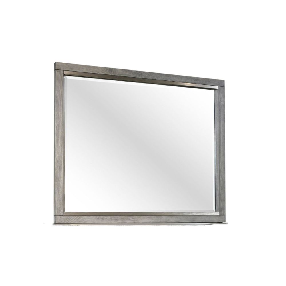 Gray Landscape Mirror