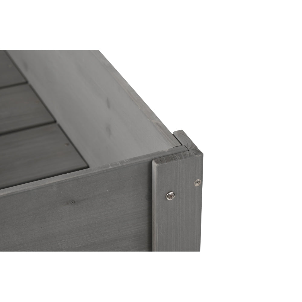 Raised Garden Bed with Legs, Elevated Wooden Planter Box for Outdoor Plants Flowers Fruits Vegetable Herb Growing