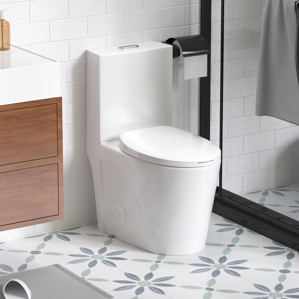 Only Toilet Seat Cover, Gloss White GW-395.