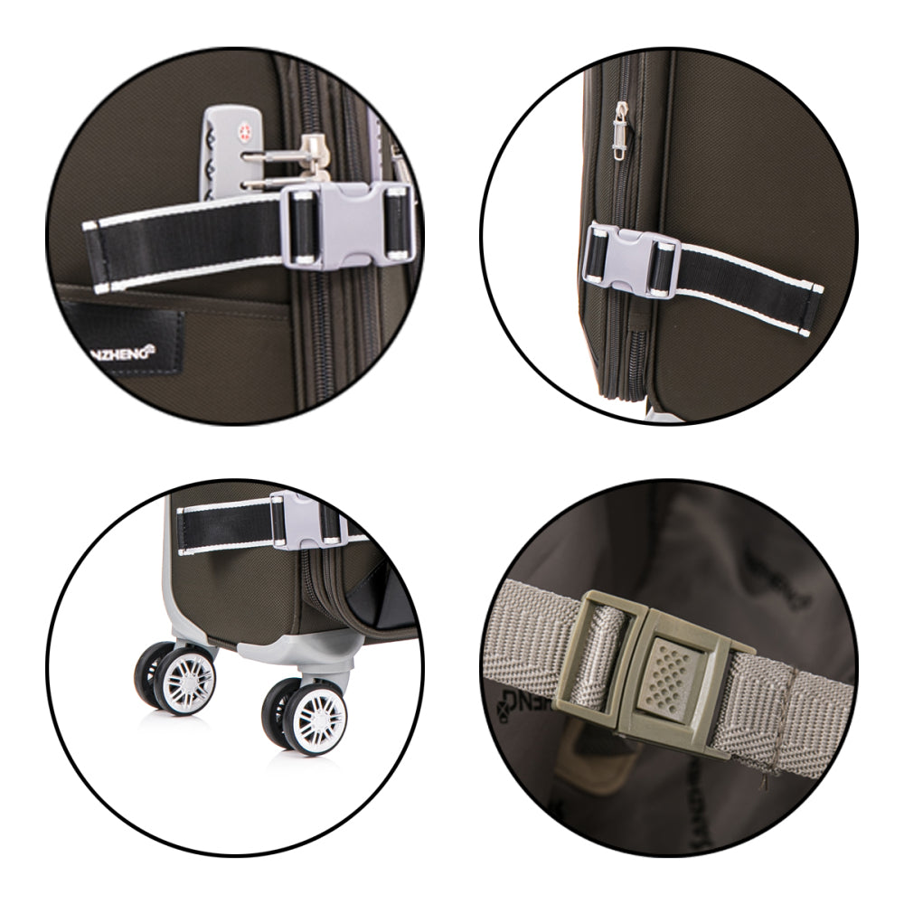 Softside Upright Luggage Set , Lightweight,4-Piece (20//24/28/32)