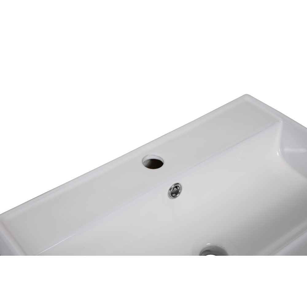 21.6" Basin Only, Glossy White 24V06PB21