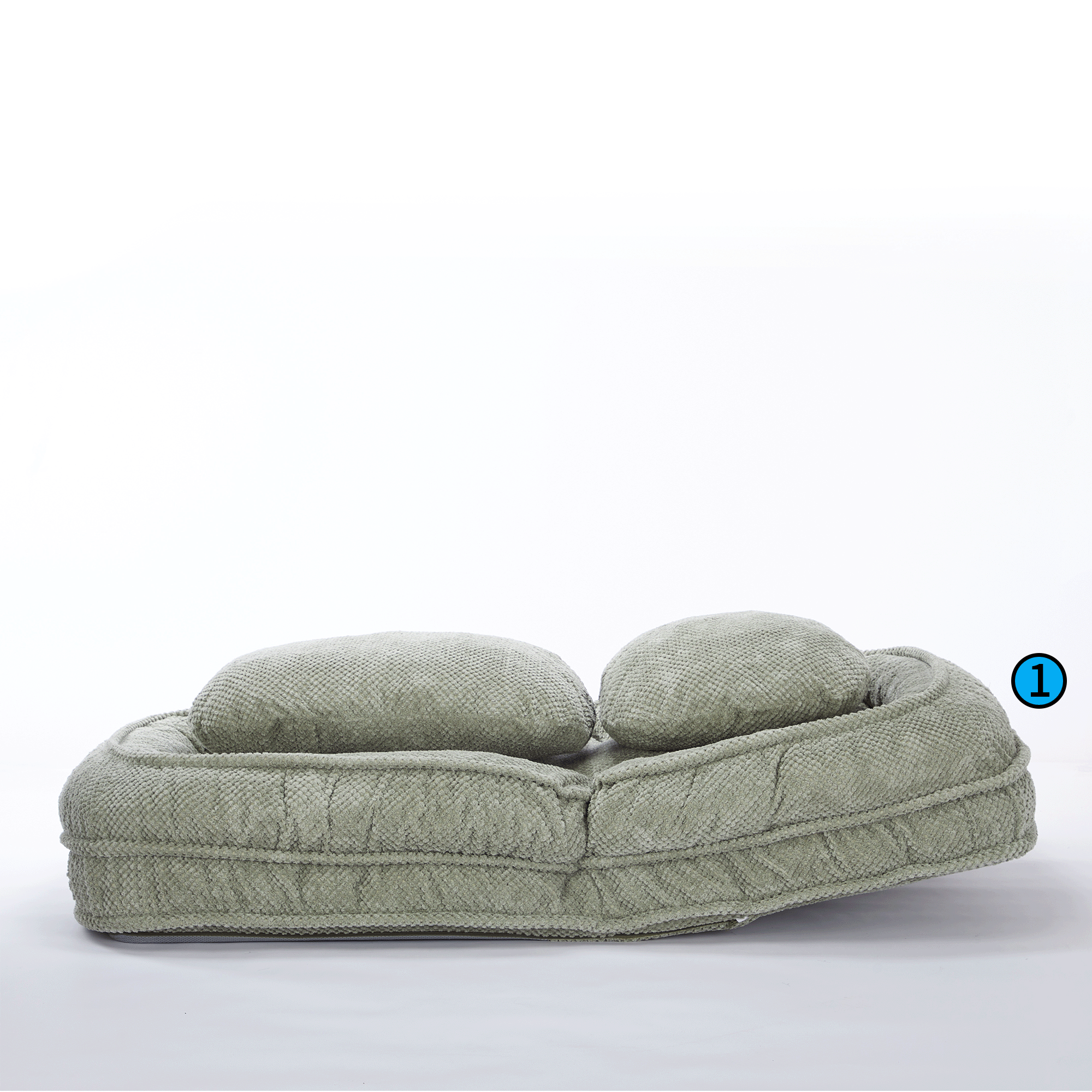 [VIDEO provided] Human Dog Bed ,Lazy Sofa Couch ,5 Adjustable Position,sit,sleep,fold,suit to put in bedroom, living room ,Space Saving Design,Brown