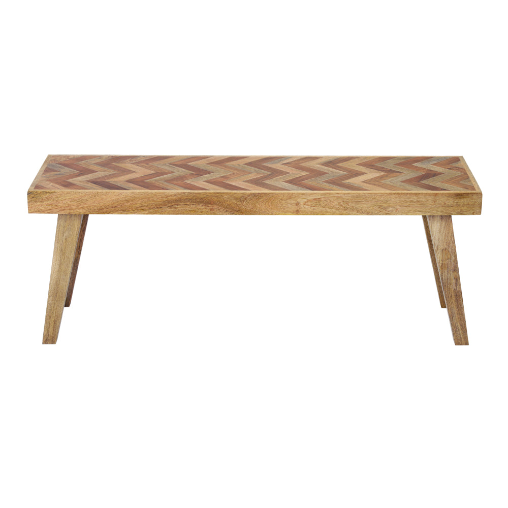 Mango Wood Bench,Natural