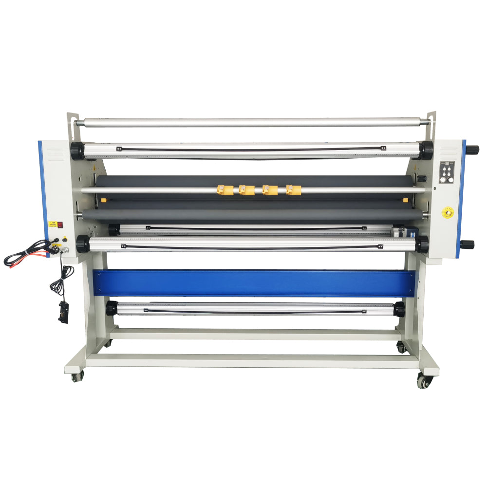 67" Full-Auto Wide Format Cold Laminator Machine Heat Assisted & Trimmer
