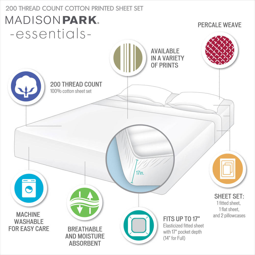 4PCS King Sheet Set