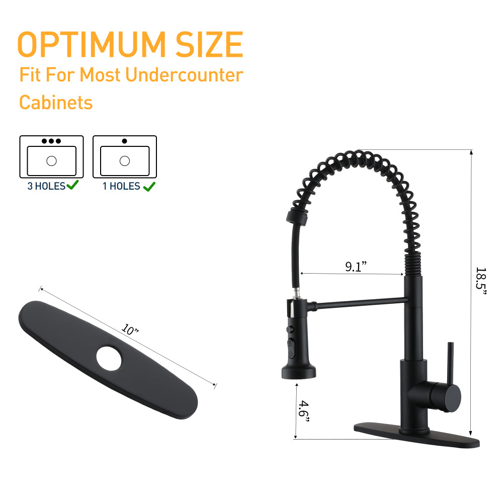 Premium Stainless Steel Pull-Out Kitchen Faucet with Flexible Spray Head for Effortless Sink Tasks - Durable Design
