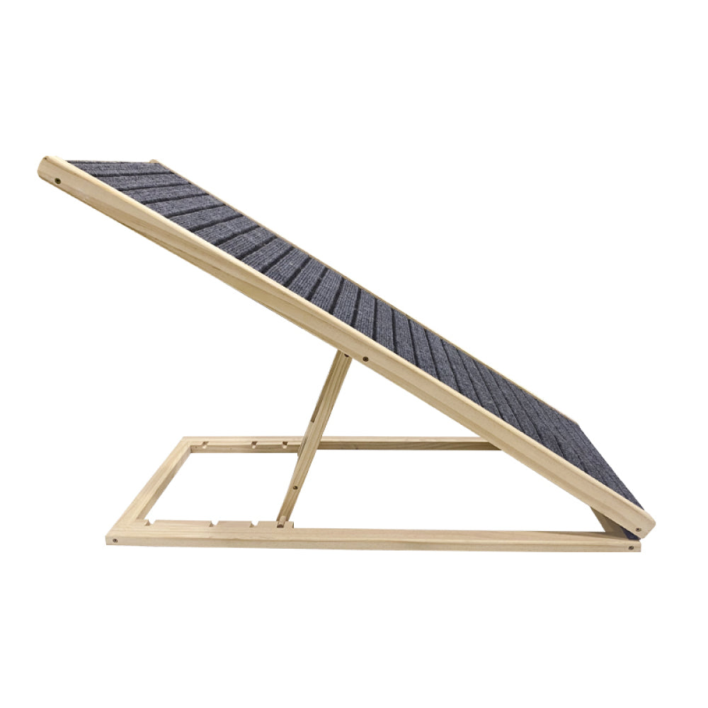 Dog Ramp for Bed, Extra Wide Excellent Traction, Pet Ramp for Small Dogs to Get on Couch Car, Non-Slip Rubber Surface, 16" Wide Hold up to 80lb, Adjustable, Foldable,Car Ramps,Dog Ramp