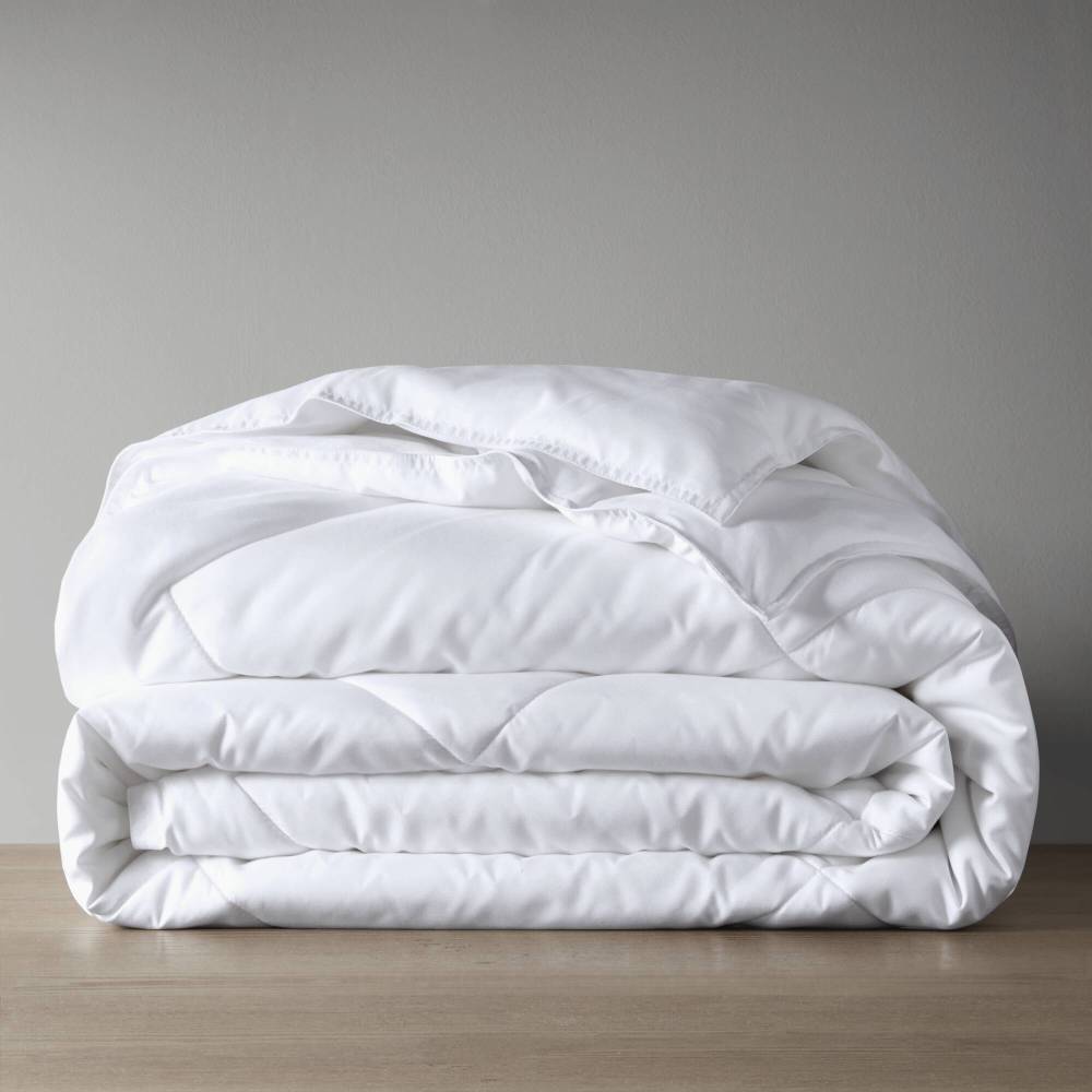 Oversized Down Alternative Comforter White King/Cal King
