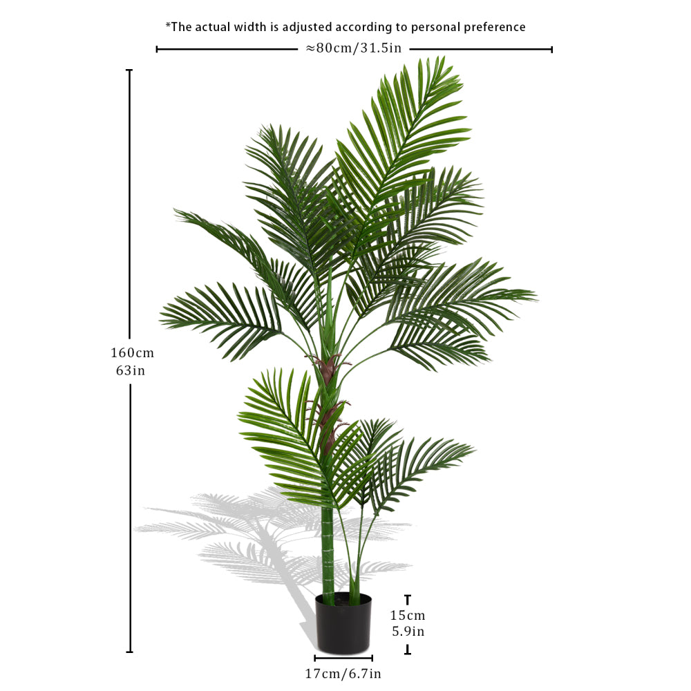Indoor leaf simulation 160CM single rod loose tail sunflower 11 leaf pot traveler simulated artificial plant new high-end market 1pcs/set
