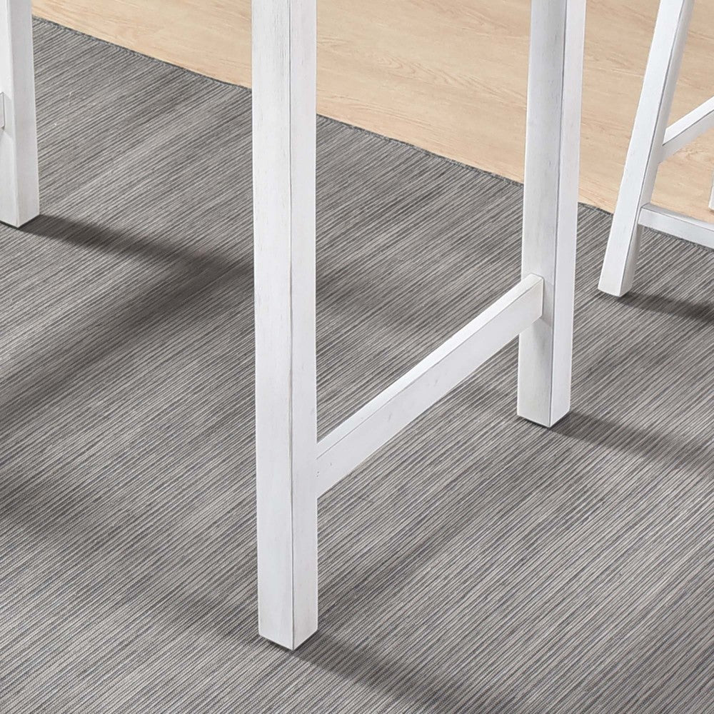 3 Pieces Counter Set Hanging Stool Easy To Clean For Small Space