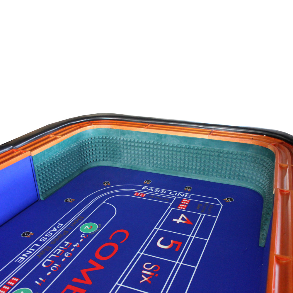 12 Feet Craps Table Model 13829 Blue