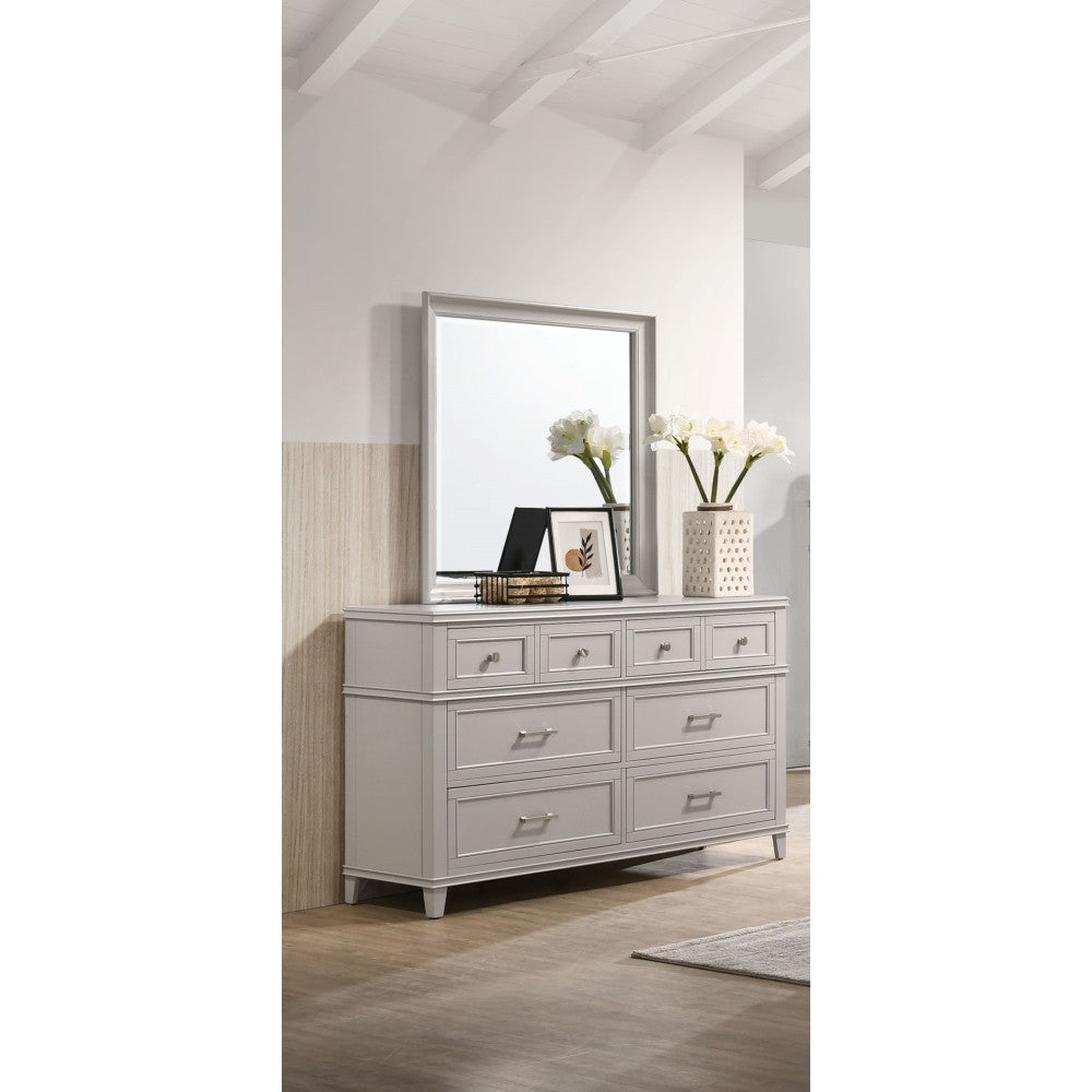 Gray Square Mirror