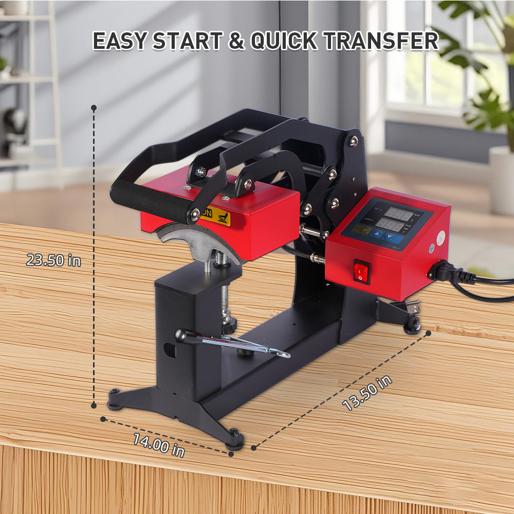 3 in 1 Combo Heat Press Machine for Cap,Label,Cup