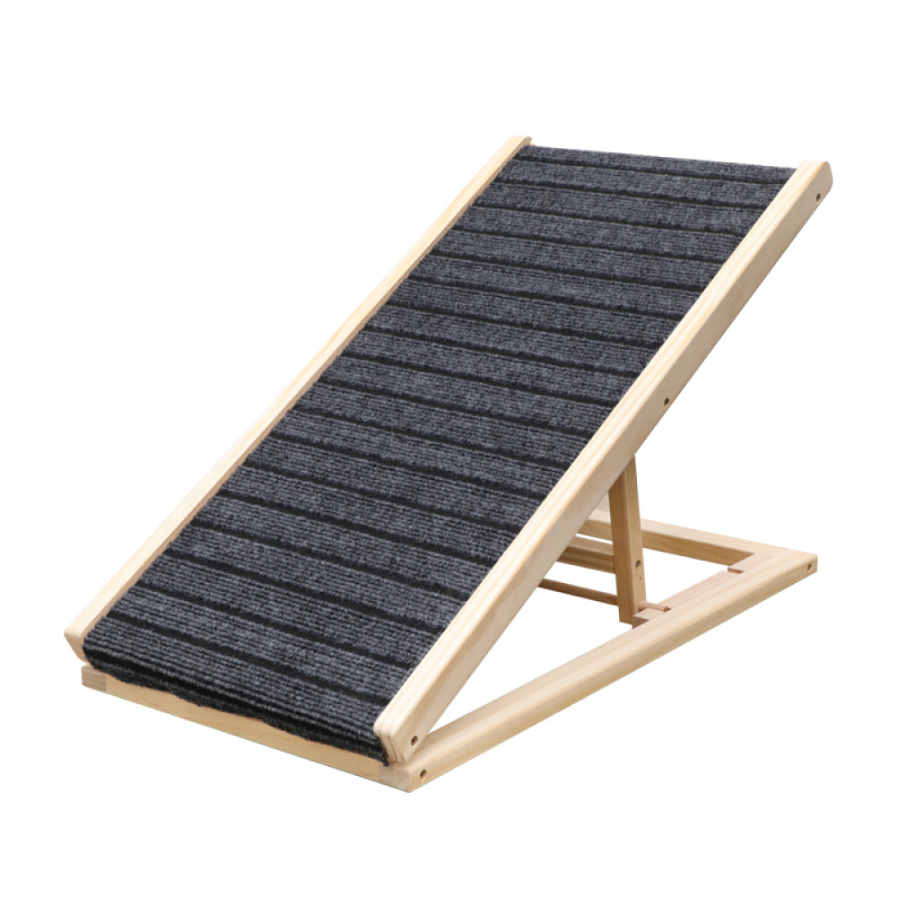 Dog Ramp for Bed, Extra Wide Excellent Traction, Pet Ramp for Small Dogs to Get on Couch Car, Non-Slip Rubber Surface, 16" Wide Hold up to 80lb, Adjustable, Foldable,Car Ramps,Dog Ramp