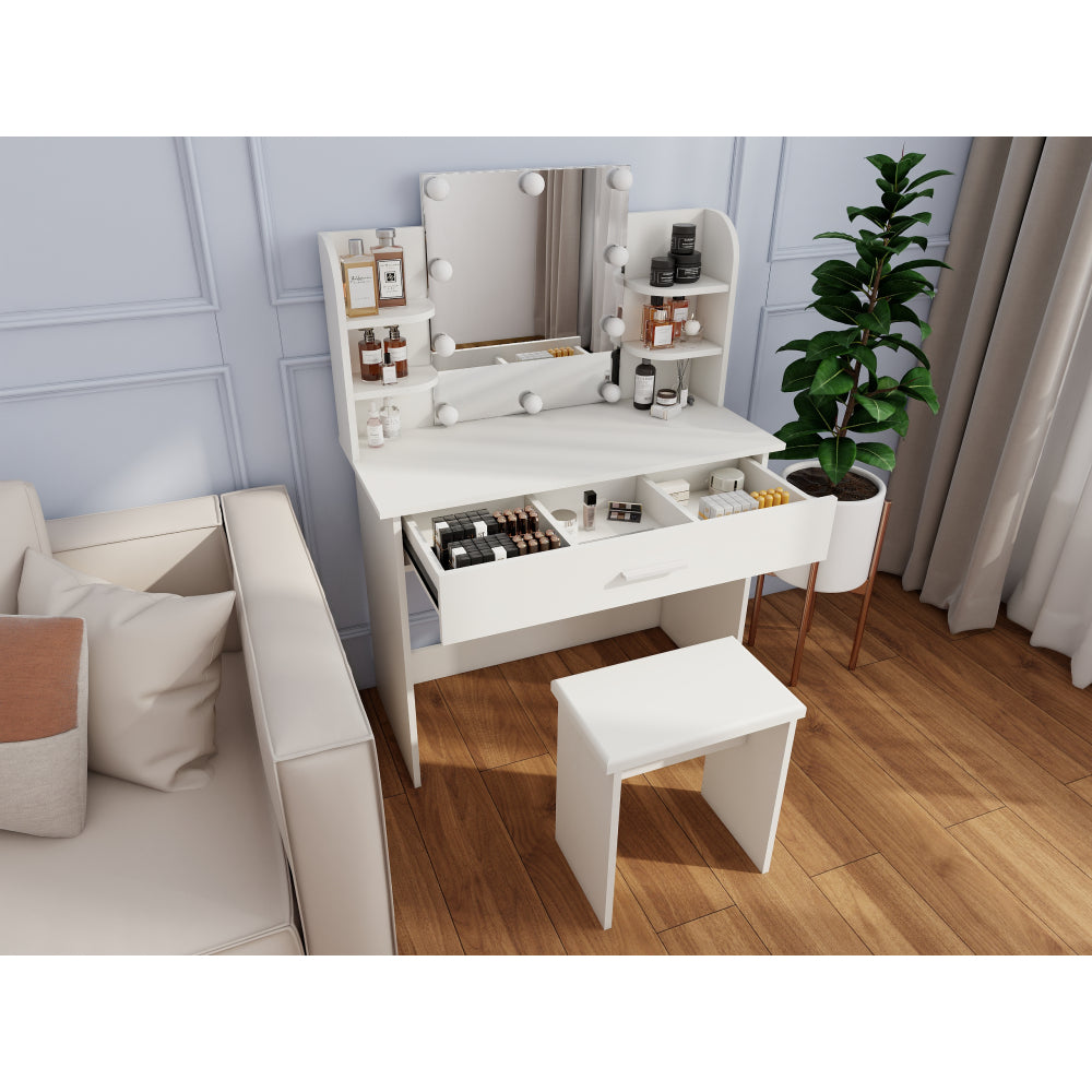 One drawer dresser table