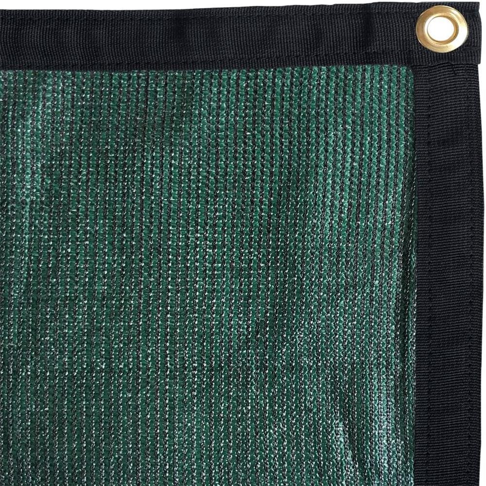 RV Awning Privacy Sunblock Screen Shade Panel Kit,10ftx16ft,Dark Green