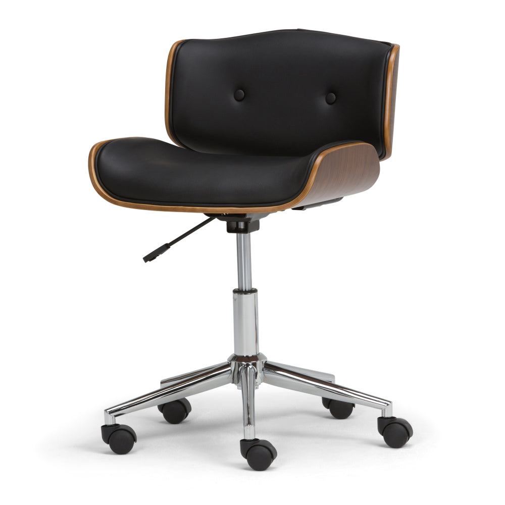 Dax - Bentwood Office Chair - Black / Natural