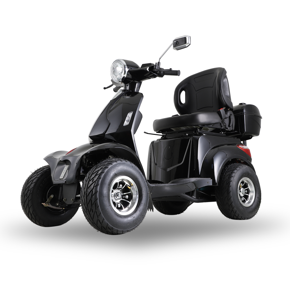 Mobility Scooters for Seniors and Adults,Powered Mobility Scooters with Multiple Storage Space,Recreational Electric Mobility Scooter, full LED Lighting