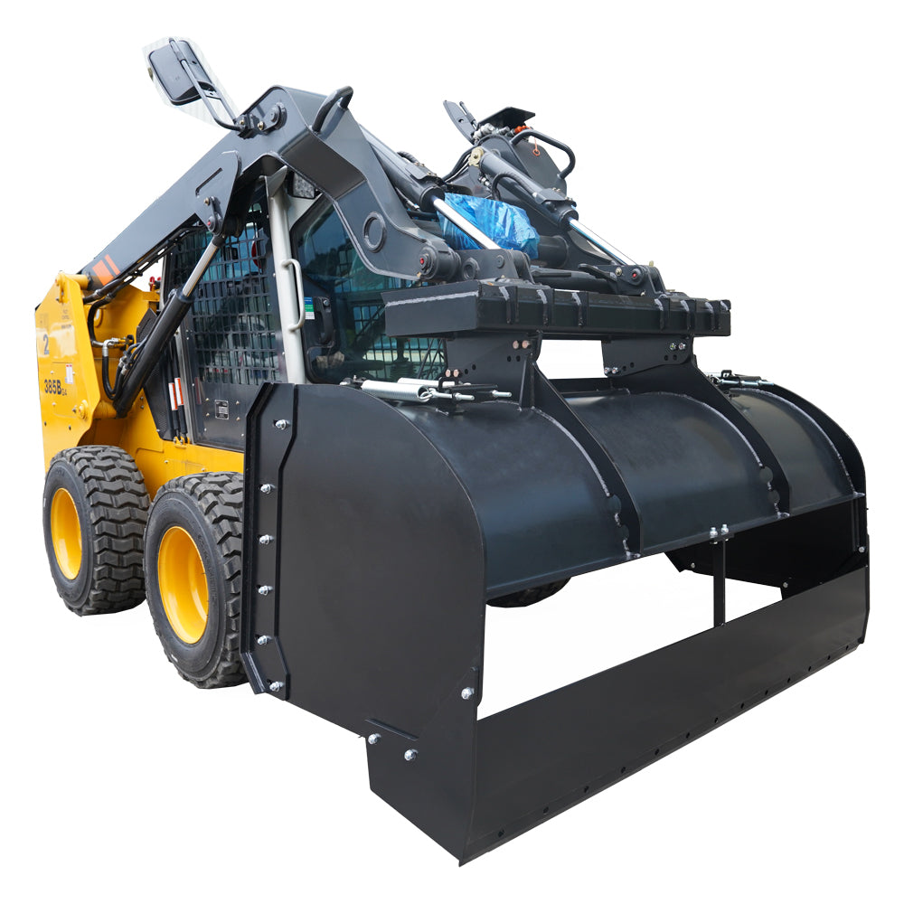 Skid Steer Attachment Trip Edge Snow Pusher for Clean snow or Job sit Clean up
