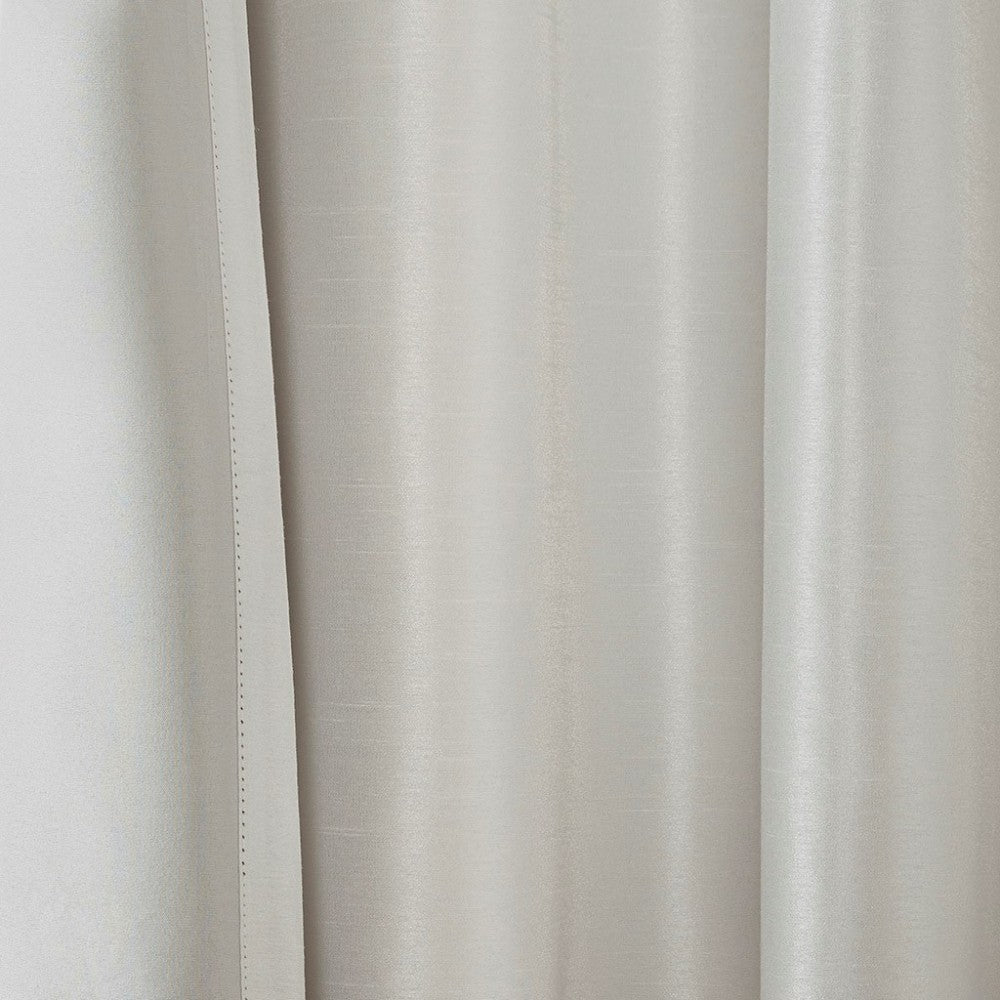Twist Tab Total Blackout Window Curtain Panel White 50x95" Blackout