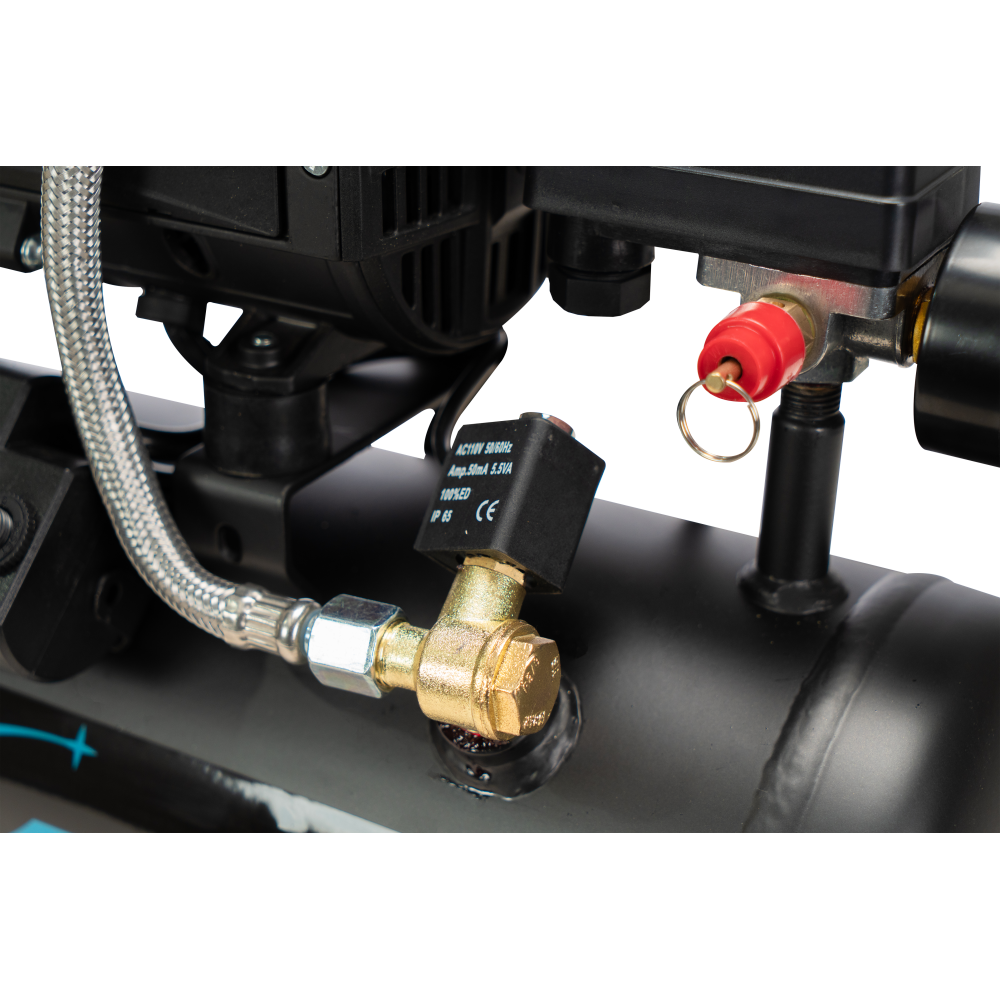 2 Gallon Oil Free Air Compressor, 1.0HP,  Max.100 PSI Pressure, 65dB Ultra Quiet Compressor for Auto Repair, Tire Inflation, Spray Painting, Woodwork Nailing