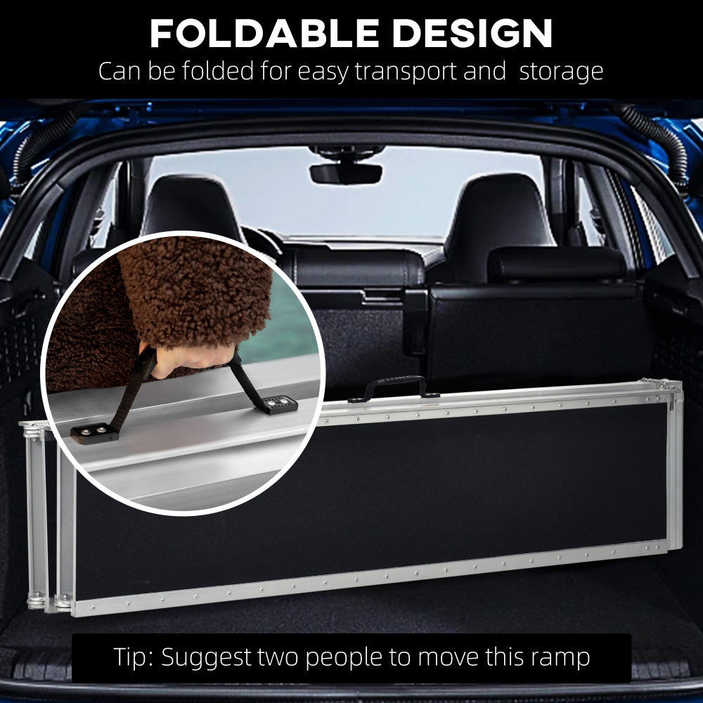 Portable Portable Wheelchair Ramp for Home, Threshold Handicap Ramp 10'