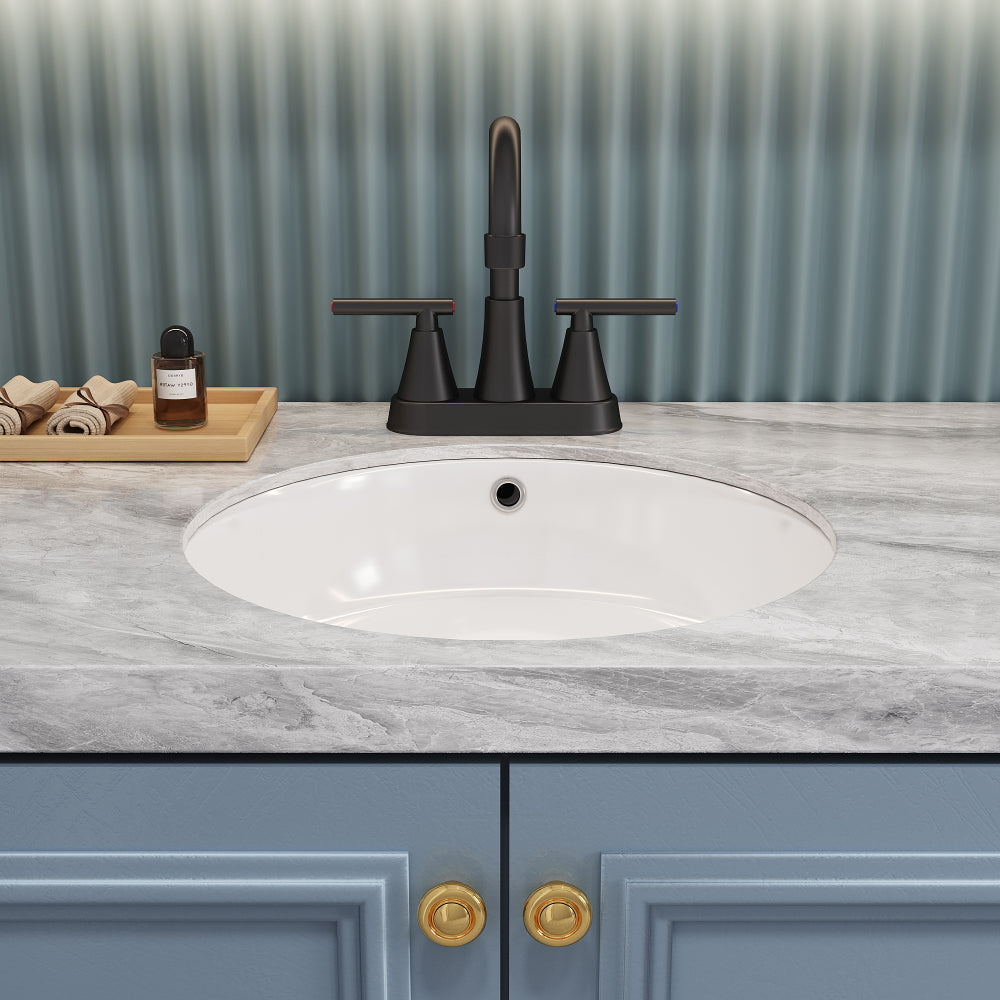 Bothwa Home 7.86" CUPC Certified 2-handle Bathroom Sink Faucet (Matt Black)