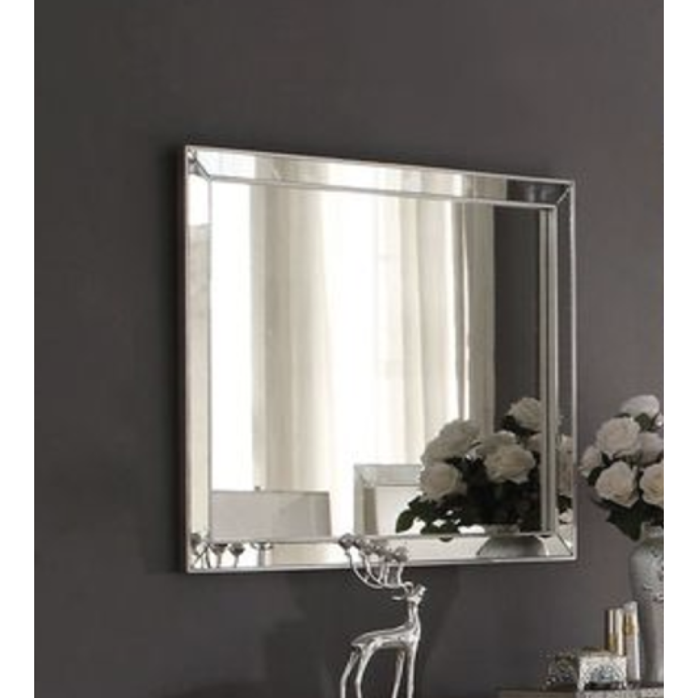 Voeville II Platinum Finish Mirror