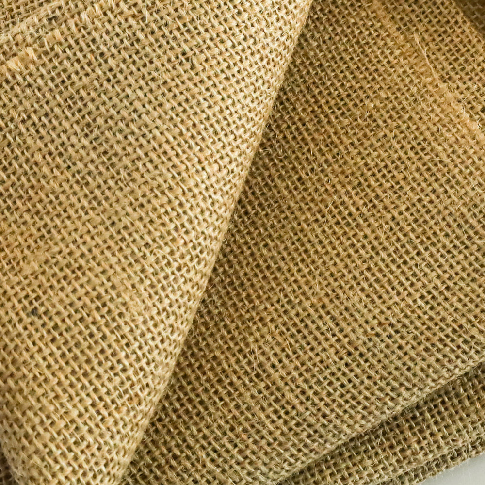 40 in. x 25 ft. Natural Burlap Fabric Roll - Heavy Duty Weed Barrier, Tree Wrap, Garden Protection & Rustic Decor