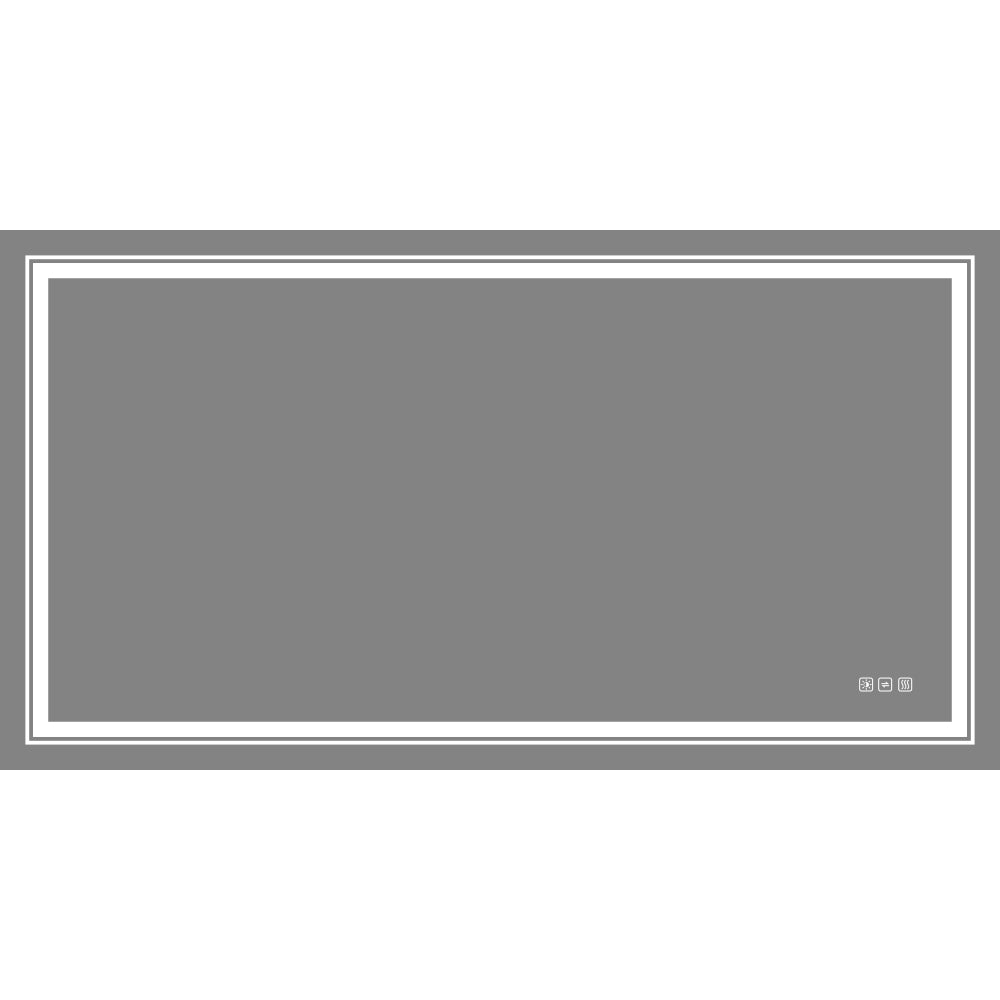 3055 inch  Bathroom LED mirror Anti- fog mirror with button